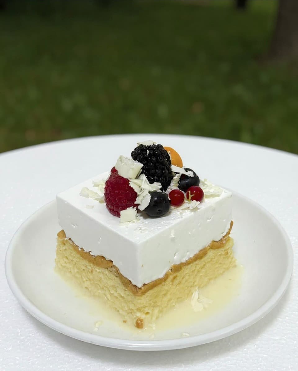 Milk Cake Portion
