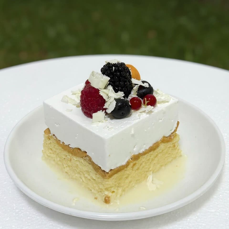 Milk Cake Portion