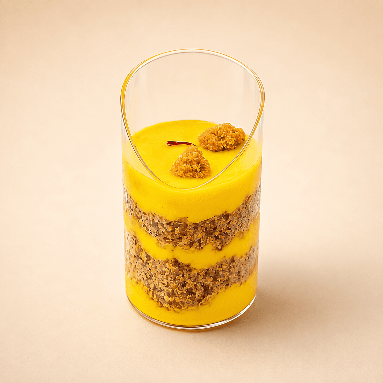 Dessert Glass Saffron